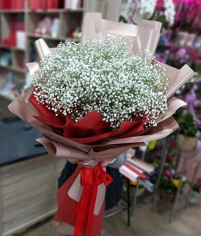 Букет цветов из: Гипсофила в Электроизолятор