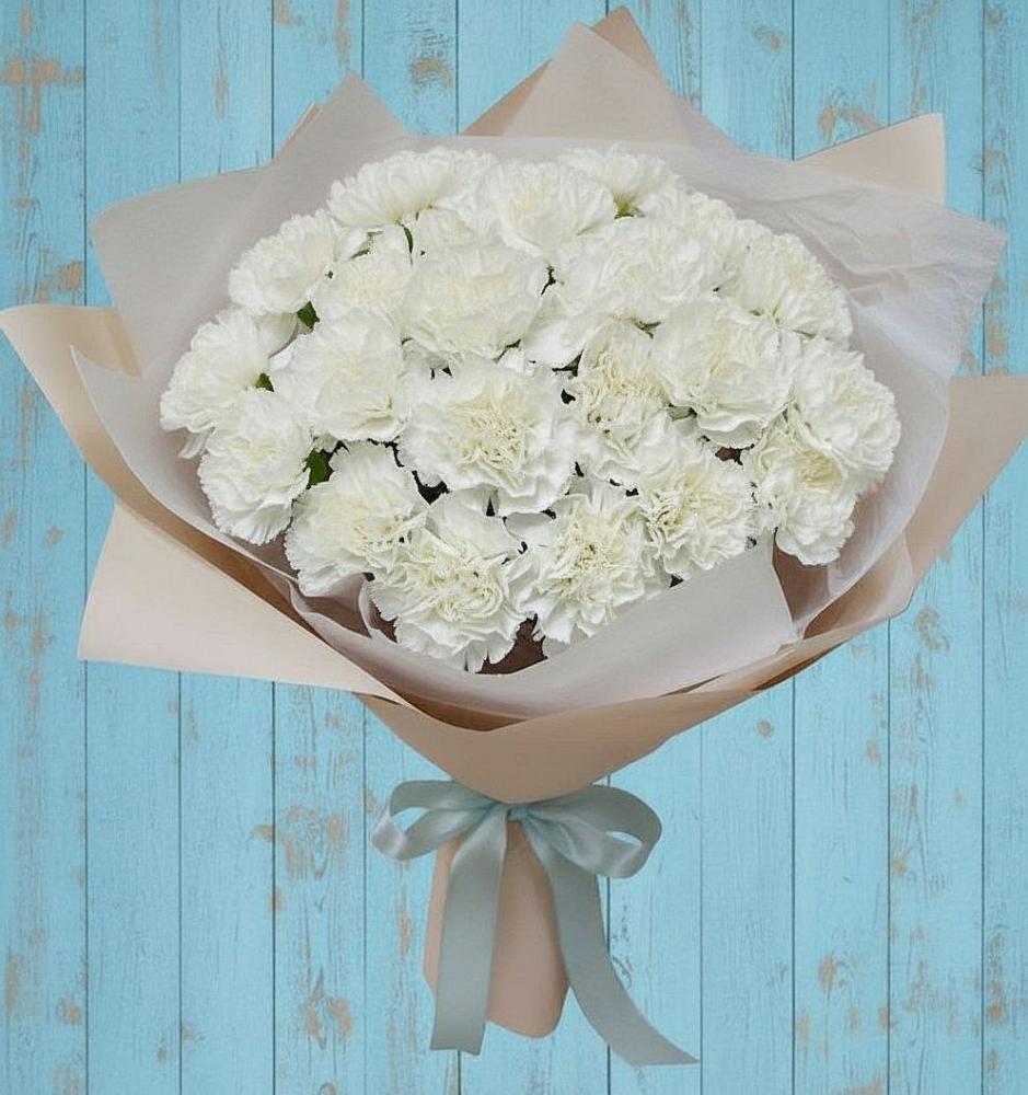 Букет цветов из: Гвоздики в Электроизолятор