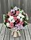 Букет цветов из: Альстромерии, Гвоздики, Розы и Хризантемы в Электроизолятор