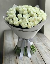 Букет 35 Белых роз в Электроизолятор