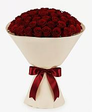 Букет 101 Бордовая роза Блэк Бакарра в Электроизолятор