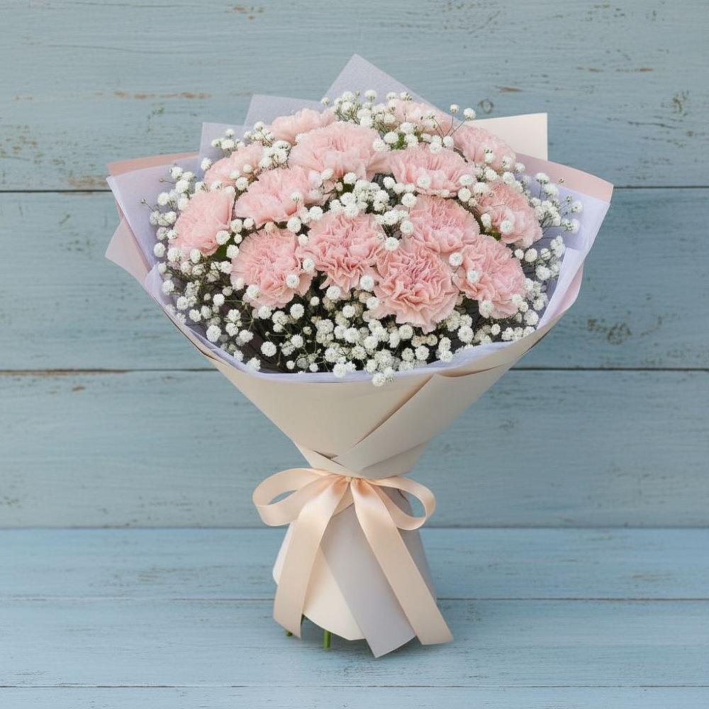 Букет цветов из: Гвоздики в Электроизолятор