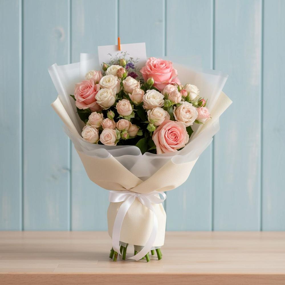 Букет цветов из: Розы в Электроизолятор