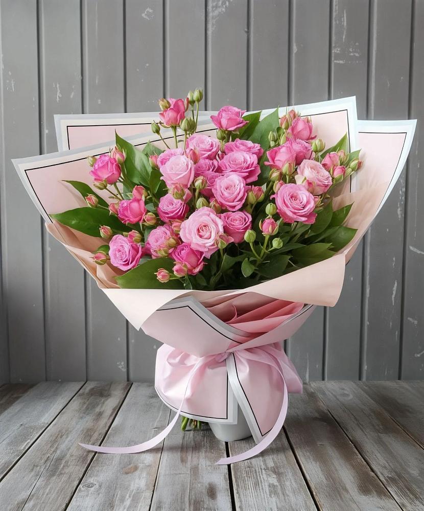 Букет Розовый кустик в Электроизолятор