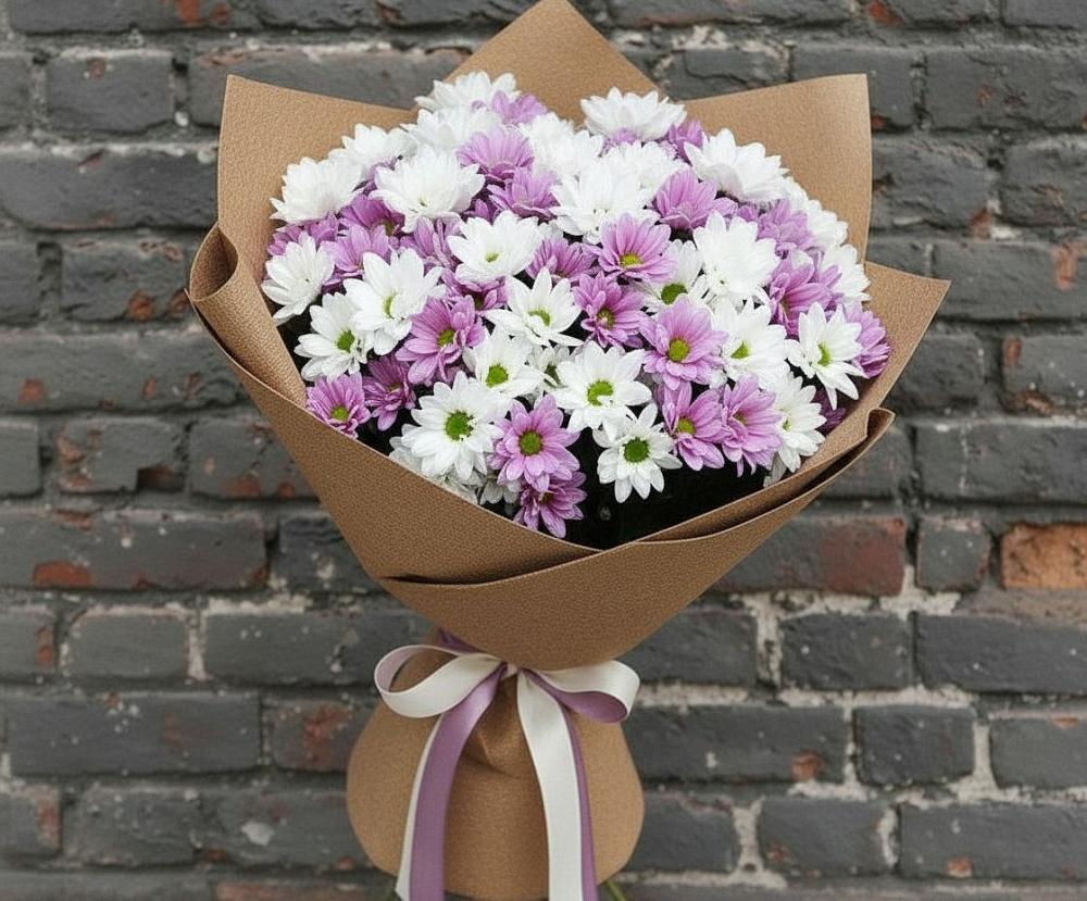 Букет цветов из: Хризантемы в Электроизолятор