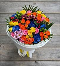 Букет цветов из:  Розы и Хризантемы #REPLACE_PRED# Электроизолятор