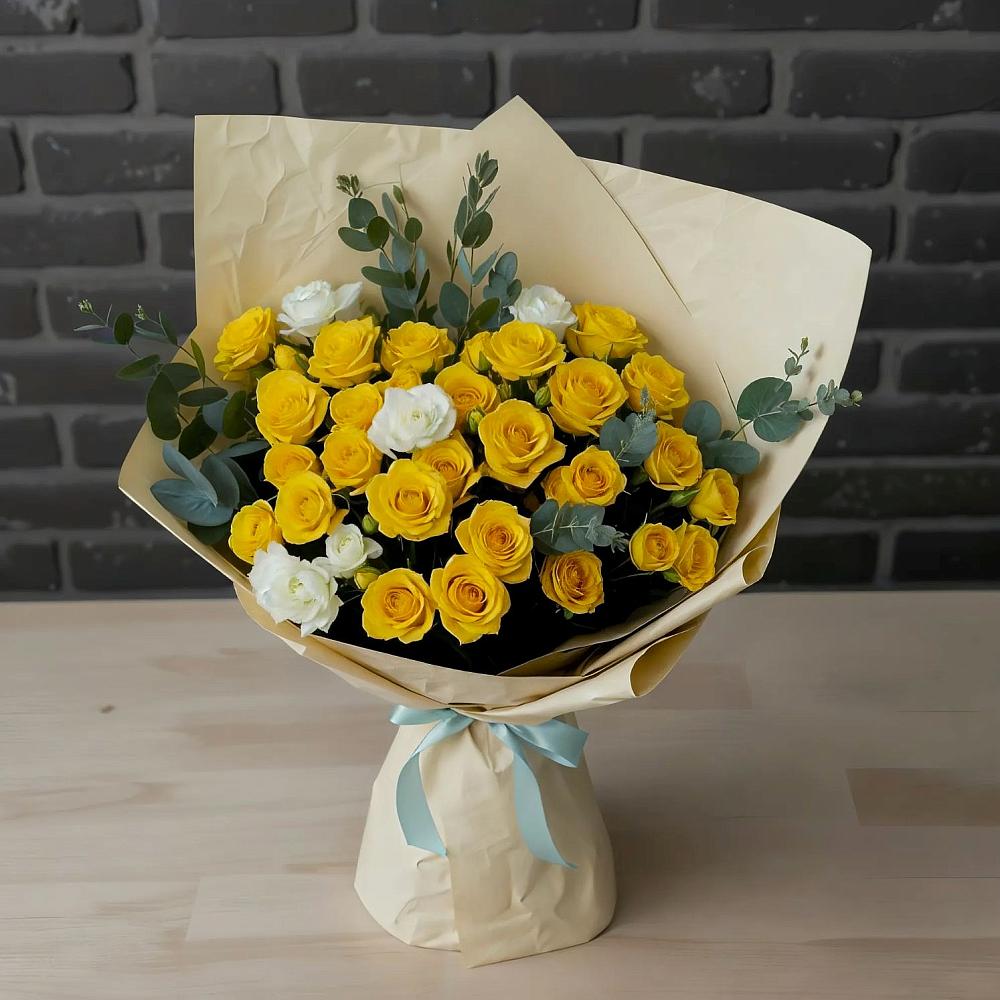 Букет цветов из: Розы в Электроизолятор