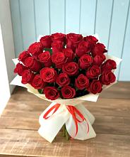 Букет 29 Красных роз в Электроизолятор