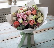 Букет цветов из:  Розы, Лизиантусы и Гвоздики #REPLACE_PRED# Электроизолятор