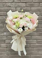 Букет цветов из:  Гвоздики, Розы, Лизиантусы и Хризантемы #REPLACE_PRED# Электроизолятор