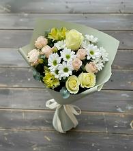 Букет цветов из:  Альстромерии, Розы и Хризантемы #REPLACE_PRED# Электроизолятор