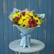 Букет цветов из:  Альстромерии и Хризантемы #REPLACE_PRED# Электроизолятор