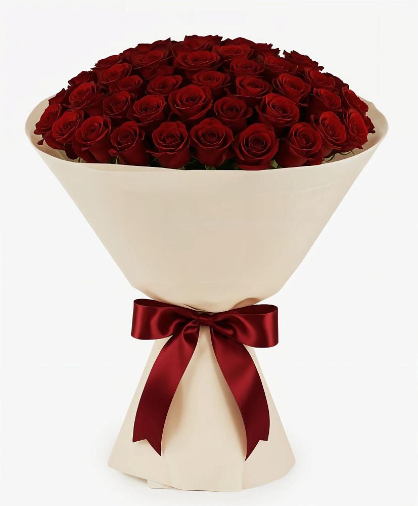 Букет 101 Бордовая роза Блэк Бакарра в Электроизолятор