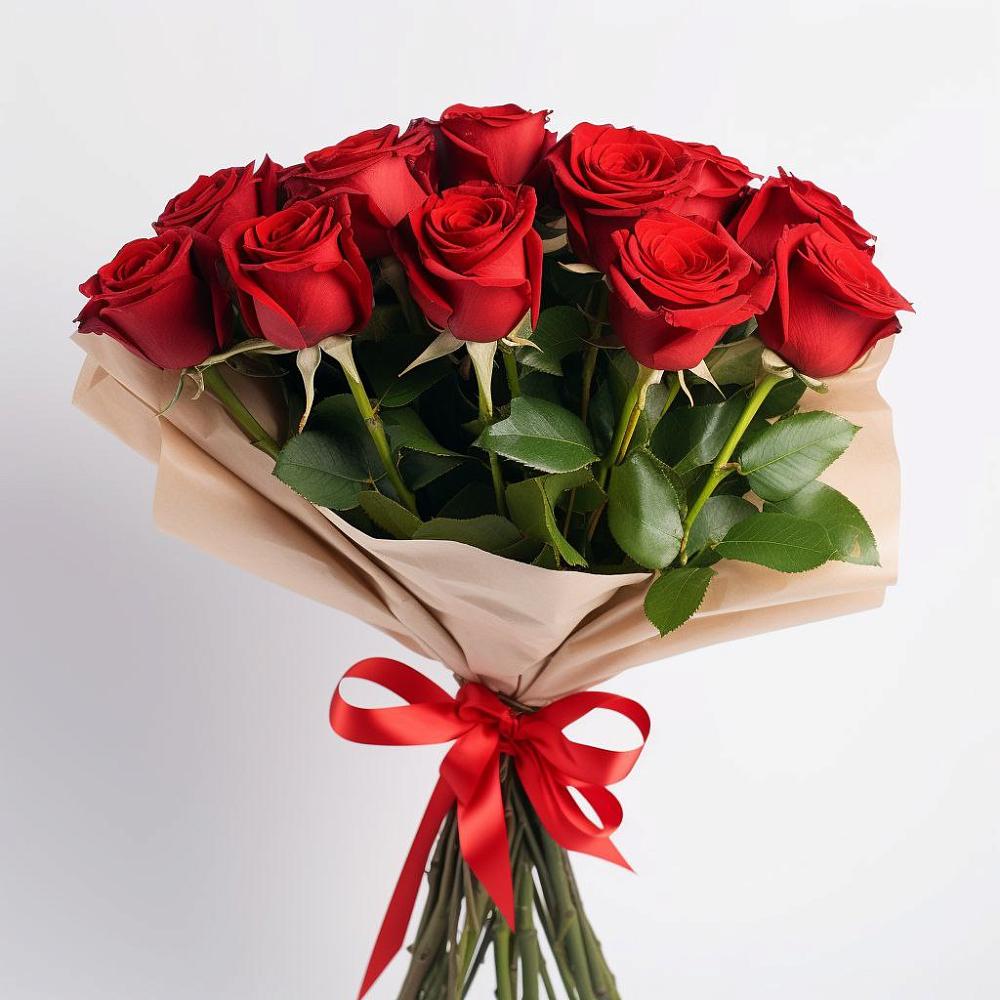 Букет 11 Красных роз Эдлесс Лав в Электроизолятор